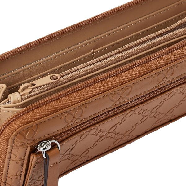 Nine West womens Norah Slg Large Zip Around-3