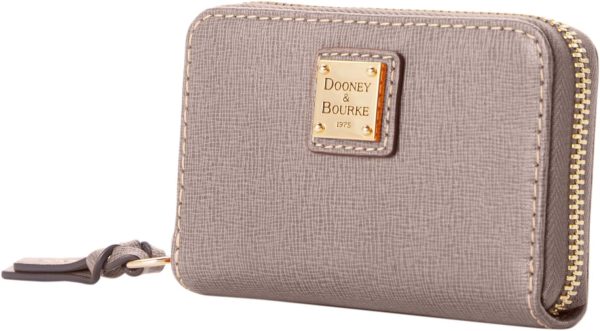 Dooney & Bourke Wallet, Saffiano Large Zip Around Credit Card Case-1