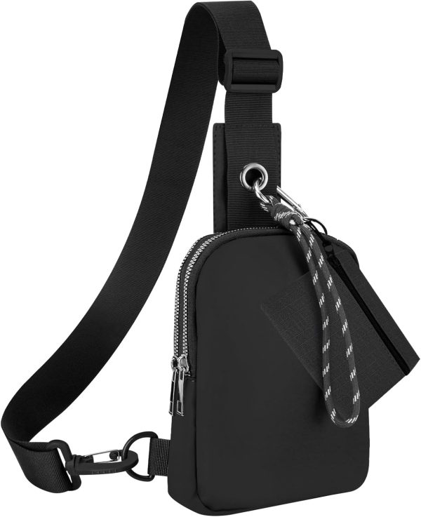 Waterproof Clear Bag for Stadium Events, Women's Crossbody Clear Sling Bag with Coin Wallet, Shoulder Bag for Daily Use-0