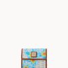 Dooney & Bourke Plumeria Floral Zip Crossbody and Wallet Bundle-4