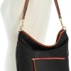 Dooney & Bourke Hobo Shoulder Bags for Women, Small Nylon Tote with Zipper-3
