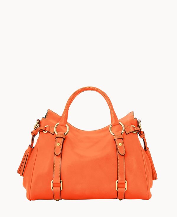 Dooney & Bourke Satchel Handbags for Women, Florentine Leather Satchel Bag with Optional Crossbody Strap-3