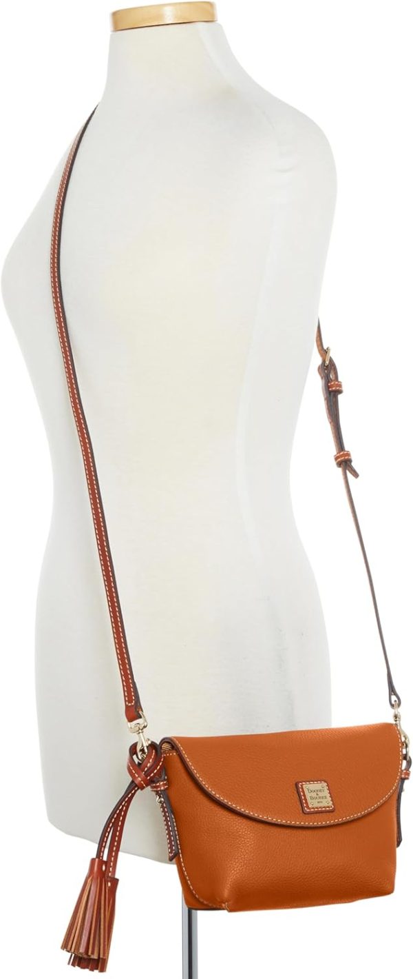 Dooney & Bourke Handbag, Pebble Grain Crossbody Saddle Bag-3