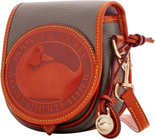 Dooney & Bourke Handbag, All Weather Leather 2 Duck Bag Crossbody - Taupe-1