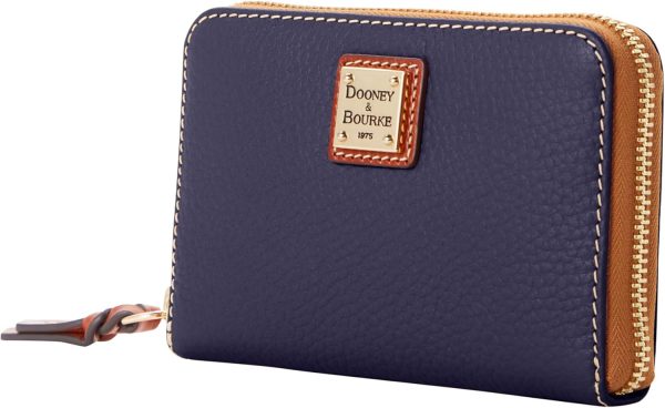 Dooney & Bourke Pebble Grain Medium Zip Around Wallet-1