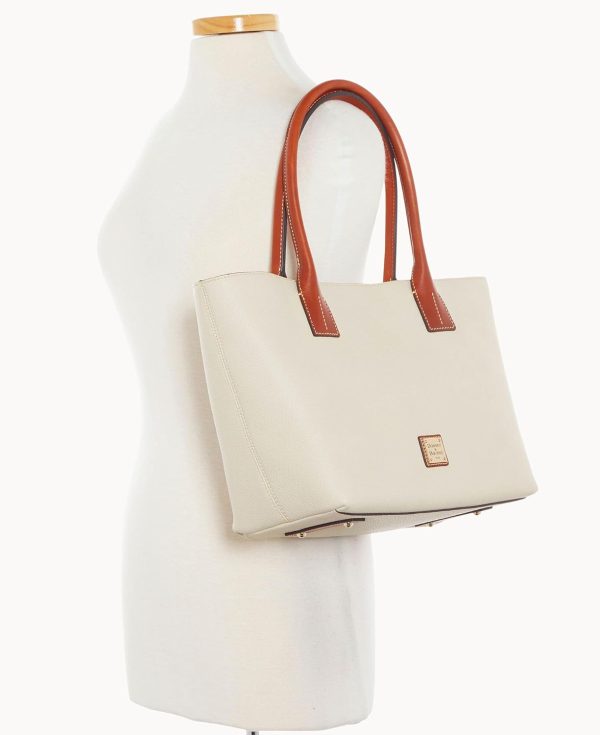 Dooney & Bourke Handbag, Pebble Grain Small Russel | Red-4