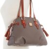 Dooney & Bourke Handbag, Pebble Grain Domed Satchel-4