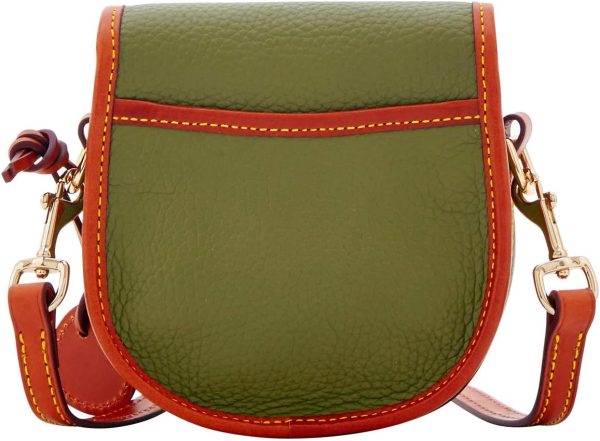 Dooney & Bourke Handbag, All Weather Leather 2 Duck Bag Crossbody - Olive-3