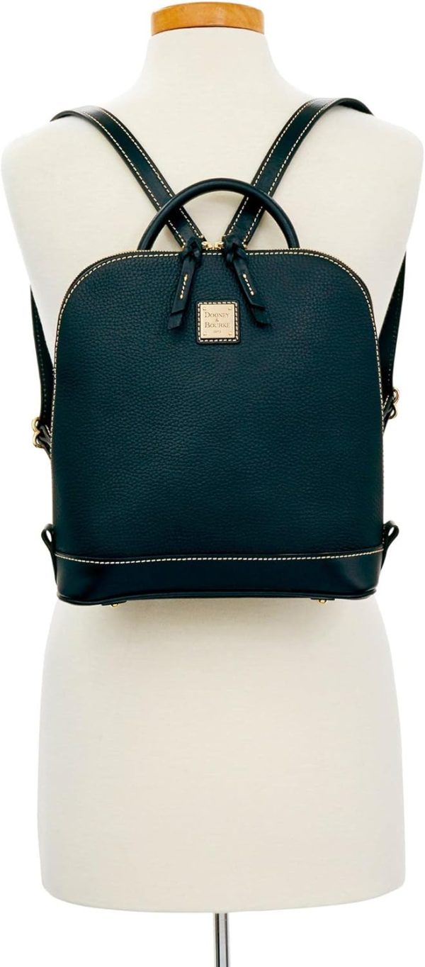 Dooney & Bourke Handbag, Pebble Grain Zip Pod Backpack - Black-3