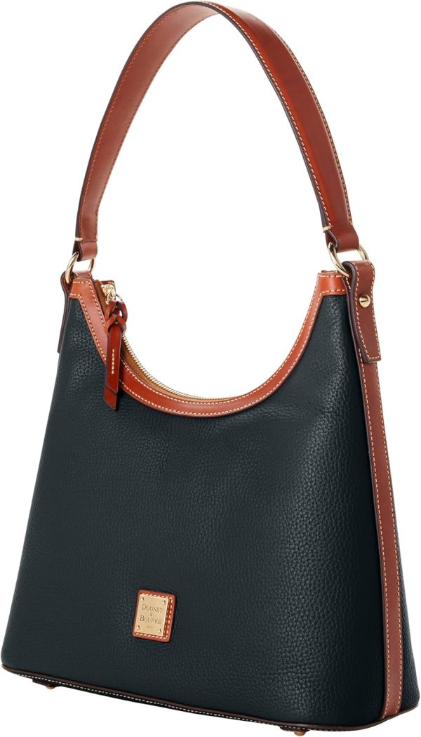 Dooney & Bourke Shoulder Bags, Pebble Grain Leather Hobo Purses for Women-1
