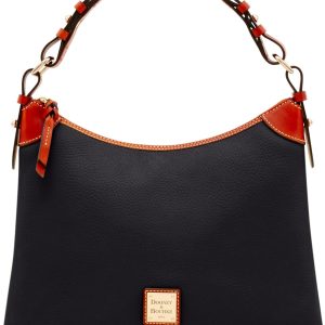 Dooney & Bourke Shoulder Bags for Women, Large Leather Hobo Handbag with Adjustable Strap-0