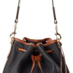 Dooney & Bourke Women's Drawstring in Pebble Grain Leather, Large Sized Handbag with Drawstring Closure sora