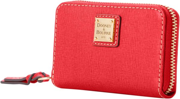 Dooney & Bourke Wallet, Saffiano Large Zip Around Credit Card Case-1