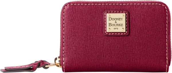 Dooney & Bourke Wallet, Saffiano Large Zip Around Credit Card Case-0