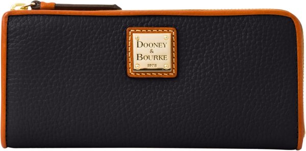 Zip Sac with Pebble Grain by Dooney & Bourke-0