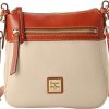 Dooney & Bourke Handbag, Pebble Grain Crossbody 25 - Bone-0