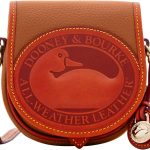 Dooney & Bourke Handbag, All Weather Leather 2 Duck Bag Crossbody - Caramel-0