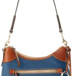 Dooney & Bourke Handbag, Pebble Grain Small Hobo | Black-0