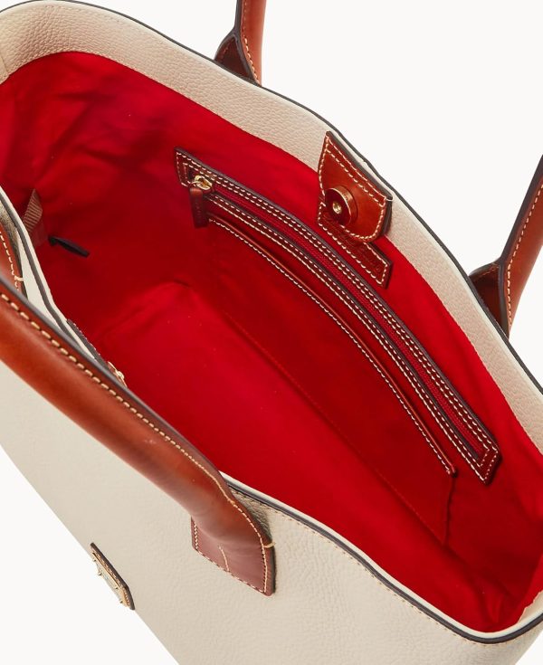 Dooney & Bourke Handbag, Pebble Grain Small Russel | Red-2