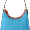 Dooney & Bourke Handbag, Pebble Grain Hobo Shoulder Bag - Sky Blue-0