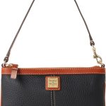 Dooney & Bourke Designer Handbags for Women, Pebble Grain Leather Wristlet Wallet Women-0