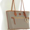 Dooney & Bourke Large Tote Bags for Women, Pebble Grain Leather Bag with Zipper and Long Shoulder Straps-3