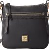 Dooney & Bourke Handbag, Pebble Grain Crossbody 25 - Black-0