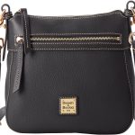 Dooney & Bourke Handbag, Pebble Grain Crossbody 25 - Black-0