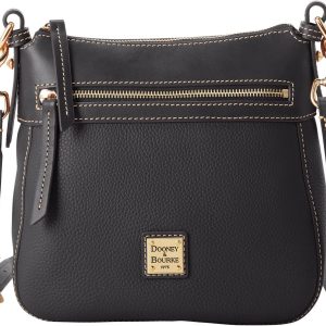 Dooney & Bourke Handbag, Pebble Grain Crossbody 25 - Black-0