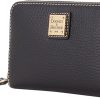 Dooney & Bourke Pebble Grain Medium Zip Around Wallet-1