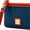 Dooney & Bourke Women's Wallets, Medium Pebble Grain Leather Wristlet Wallet for Women-1