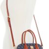 Dooney & Bourke Satchel Handbags for Women, Gretta Domed Bag with Adjustable Removable Crossbody Strap-3