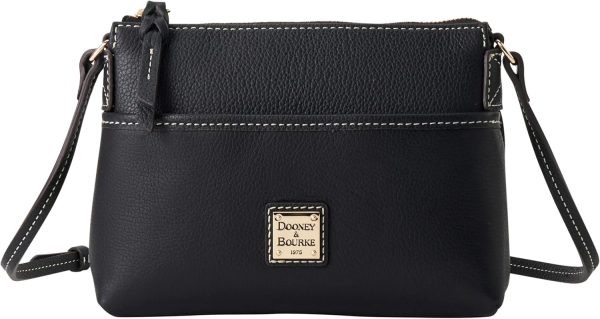 Dooney & Bourke Handbag, Pebble Grain Ginger Crossbody-0