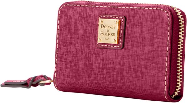 Dooney & Bourke Wallet, Saffiano Large Zip Around Credit Card Case-1