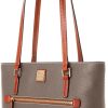 Dooney & Bourke Tote Bags for Women, Large Pebble Grain Leather Shopper Bag with Zipper-1