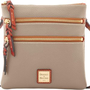 Dooney & Bourke Handbag, Pebble Grain North South Triple Zip-0