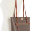 Dooney & Bourke Tote Bags for Women, Large Pebble Grain Leather Shopper Bag with Zipper-3