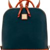 Dooney & Bourke Handbag, Pebble Grain Zip Pod Backpack - Black-0
