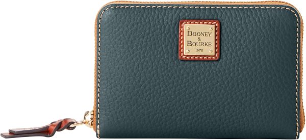 Dooney & Bourke Pebble Grain Medium Zip Around Wallet-0