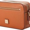 Dooney & Bourke Women's Camera Zip Crossbody in Pebble Grain Leather, Small Handbag with Adjustable Shoulder Strap-1