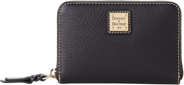 Dooney & Bourke Pebble Grain Medium Zip Around Wallet-0