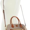 Dooney & Bourke Satchel Bags for Women, Pebble Grain Leather Domed Handbag with Optional Crossbody Bag Strap-3