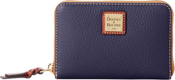 Dooney & Bourke Pebble Grain Medium Zip Around Wallet-0