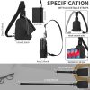 Waterproof Clear Bag for Stadium Events, Women's Crossbody Clear Sling Bag with Coin Wallet, Shoulder Bag for Daily Use-1