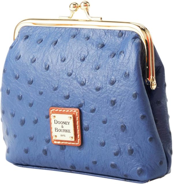 Dooney & Bourke Ostrich Large Framed Purse-1