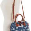 Dooney & Bourke Handbag, NFL Cowboys Zip Zip Satchel | Navy-3