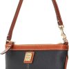 Dooney & Bourke Designer Handbags for Women, Pebble Grain Leather Wristlet Wallet Women-1