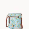 Dooney & Bourke Plumeria Floral Zip Crossbody and Wallet Bundle-1