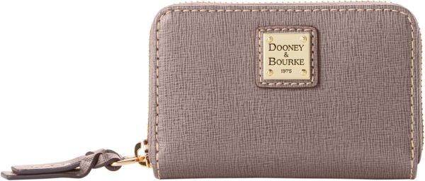 Dooney & Bourke Wallet, Saffiano Large Zip Around Credit Card Case-0