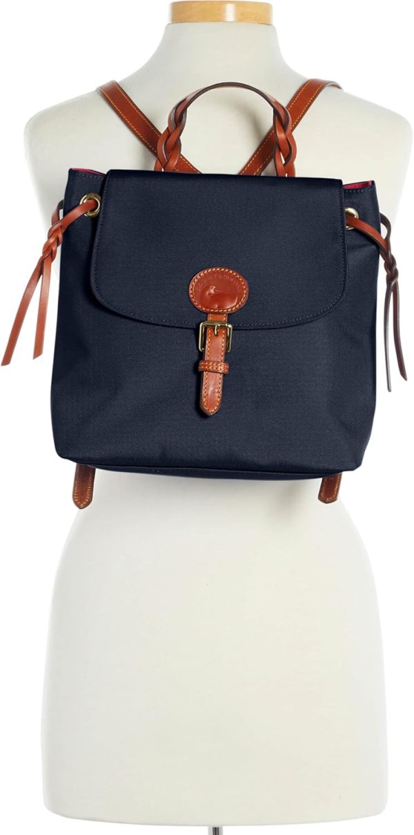 Dooney & Bourke Handbags for Women, Small Nylon Flap Backpack Purse-3